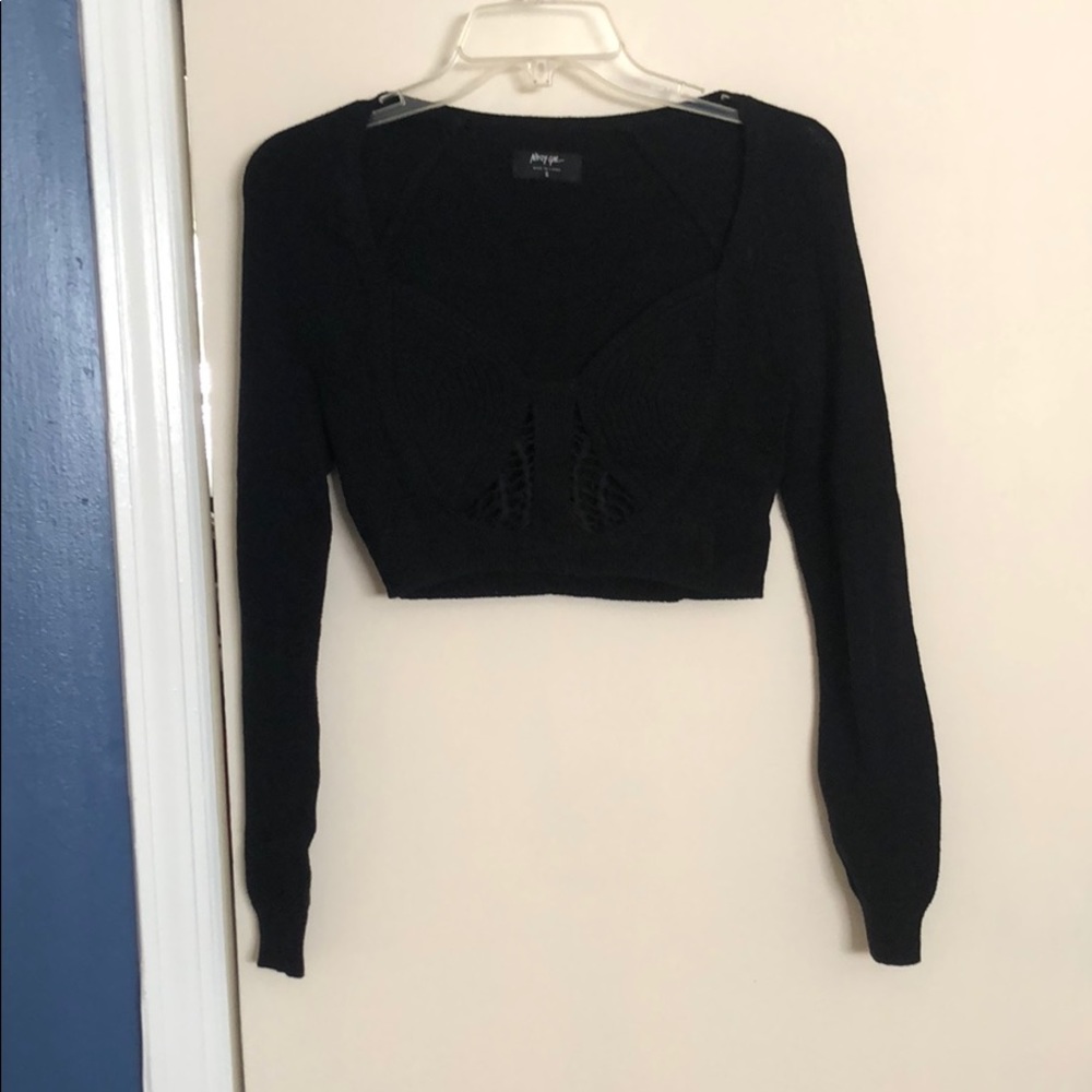 Nasty Gal Cropped Knit